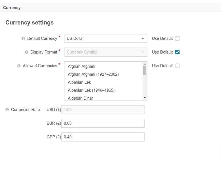 Ibnab Implements multi currency for OroCommerce community Edition – for small business